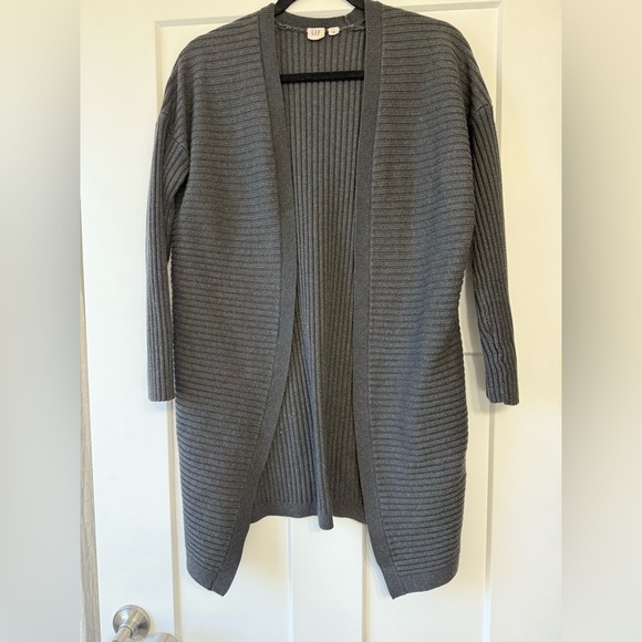 GAP ribbed oversized long cardigan size S - Picture 1 of 5